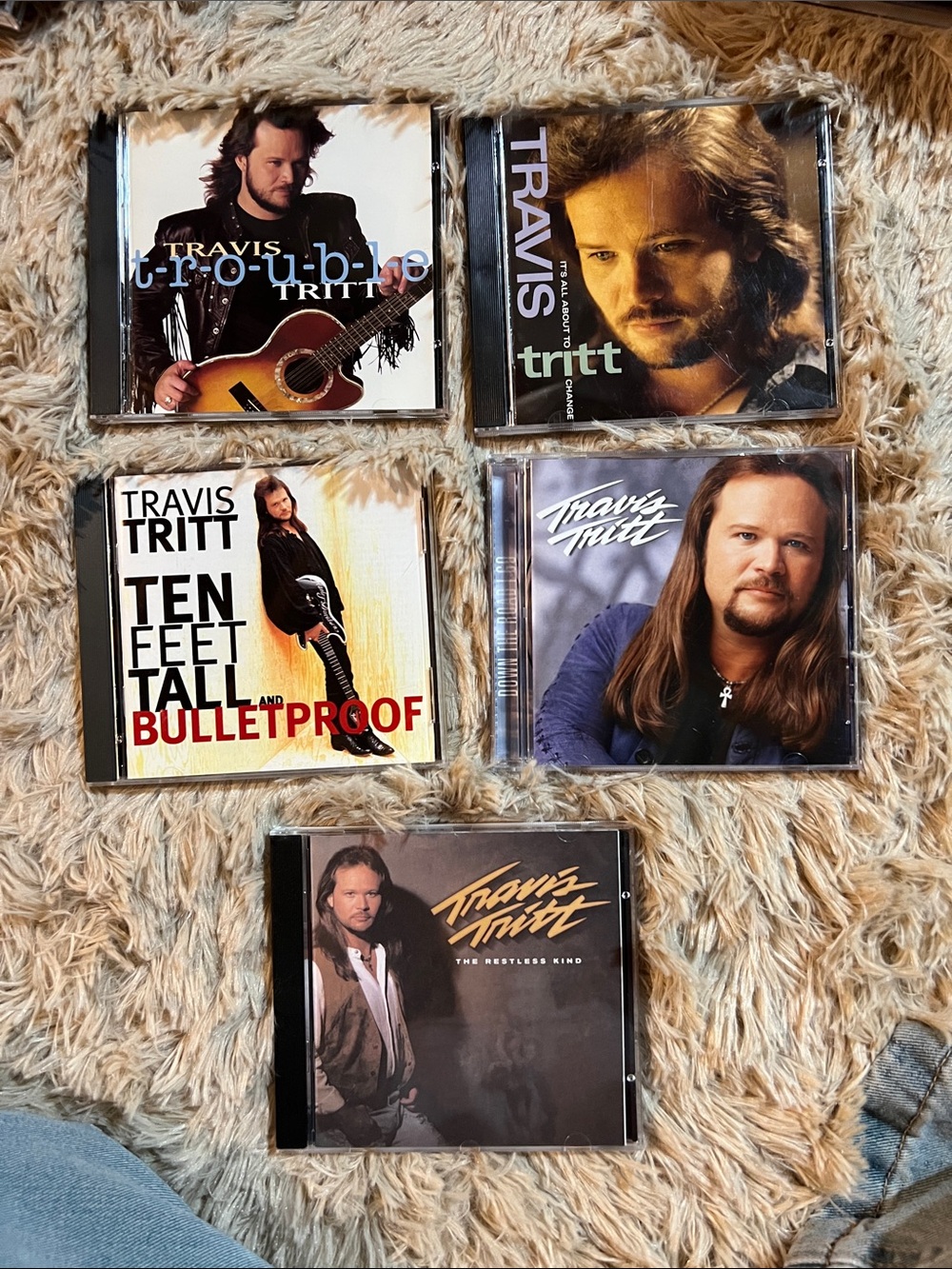 Travis Tritt Music CD Collection - x5 CDs / country music